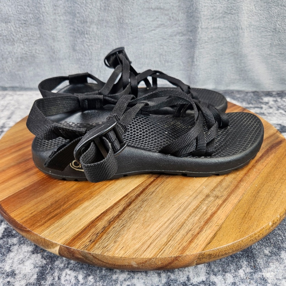 Chaco ZX/2 Classic Womens 7 Black Adjustable Outdoor Strappy Hiking Sandals